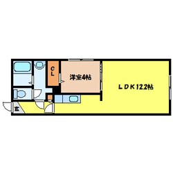 幌平橋駅 徒歩12分 2階の物件間取画像